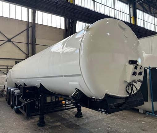 CRYOLOR Gas tank semi-trailer cryogenic used for nitrogen, argon, oxygen, LIN, LOX, LAR. - Tanktrailer: bild 1 CRYOLOR Gas tank semi-trailer cryogenic used for nitrogen, argon, oxygen, LIN, LOX, LAR. - Tanktrailer: bild 1