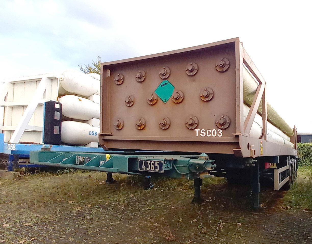 FRUEHAUF Gas tank tube semi-trailer used for compressed helium, hydrogen, Wasserstoff - Tanktrailer: bild 2 FRUEHAUF Gas tank tube semi-trailer used for compressed helium, hydrogen, Wasserstoff - Tanktrailer: bild 2