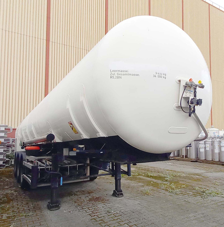 GOFA Gas tank semi-trailer cryogenic used for nitrogen, argon, oxygen, LIN, LOX, LAR - Tanktrailer: bild 1 GOFA Gas tank semi-trailer cryogenic used for nitrogen, argon, oxygen, LIN, LOX, LAR - Tanktrailer: bild 1