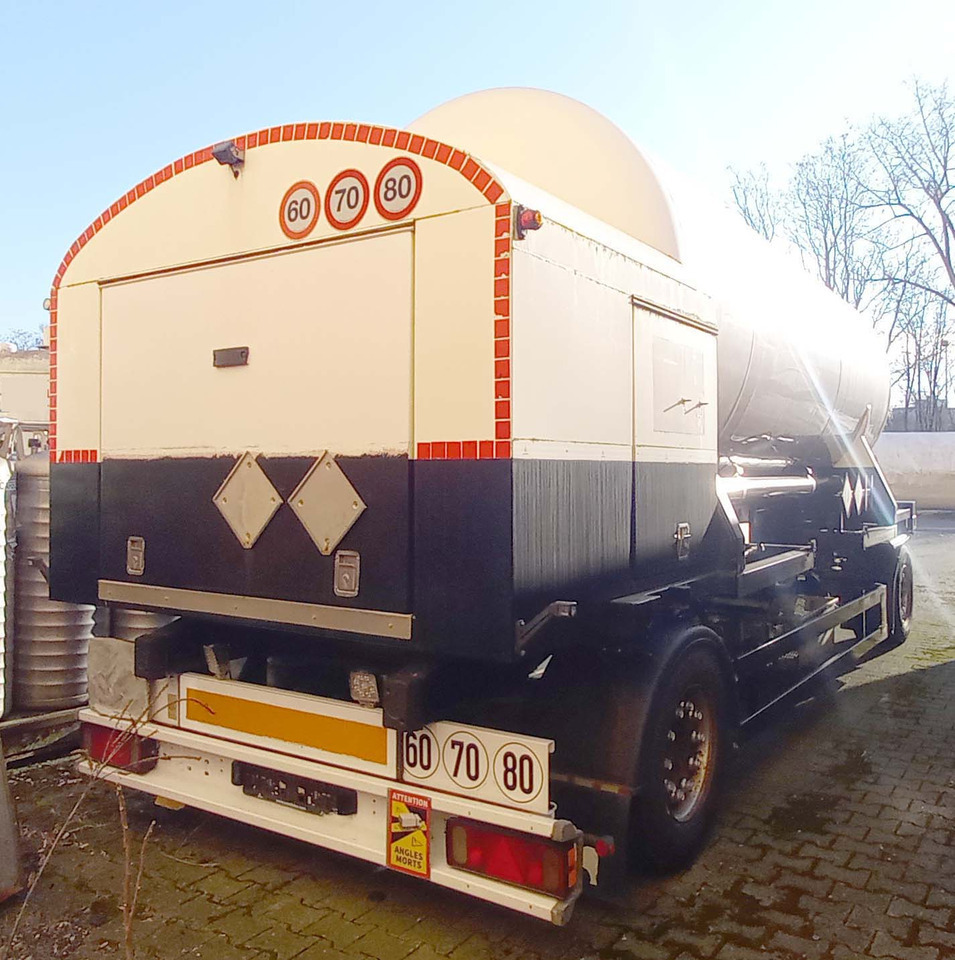 GOFA Gas tank trailer cryogenic used for oxygen, nitrogen, argon, gas. - Tanktrailer: bild 5 GOFA Gas tank trailer cryogenic used for oxygen, nitrogen, argon, gas. - Tanktrailer: bild 5