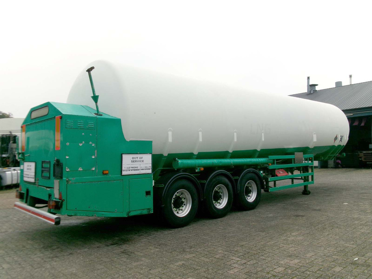 M1 Engineering Gas tank semi-trailer cryogenic used for LNG Methan Methane - Tanktrailer: bild 3 M1 Engineering Gas tank semi-trailer cryogenic used for LNG Methan Methane - Tanktrailer: bild 3