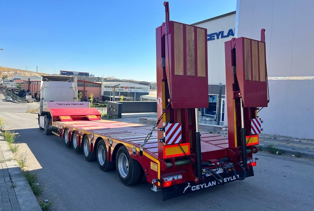 CEYLAN 3 AXLES STANDART & EXTENDABLE LOWBED - Låg lastare semitrailer: bild 2 CEYLAN 3 AXLES STANDART & EXTENDABLE LOWBED - Låg lastare semitrailer: bild 2