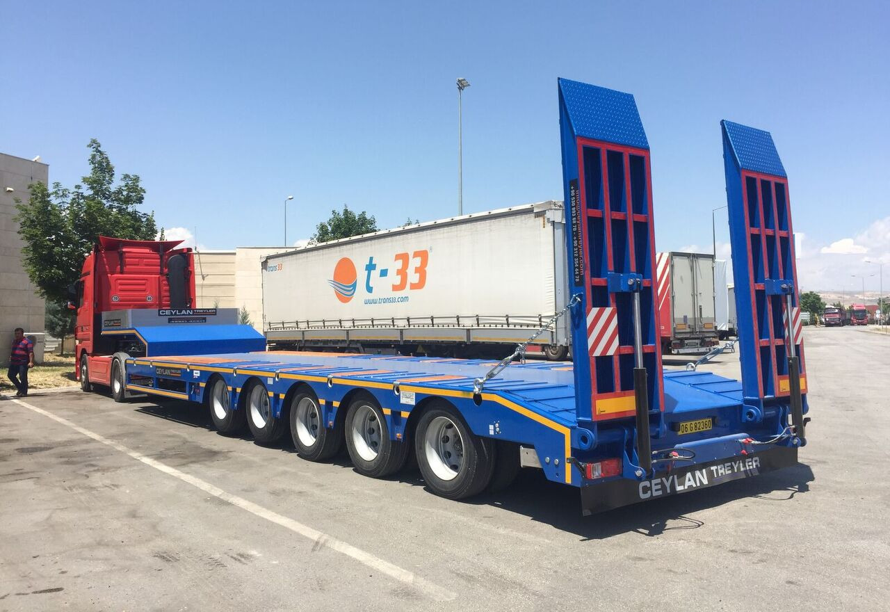 CEYLAN 3 AXLES STANDART & EXTENDABLE LOWBED - Låg lastare semitrailer: bild 3 CEYLAN 3 AXLES STANDART & EXTENDABLE LOWBED - Låg lastare semitrailer: bild 3