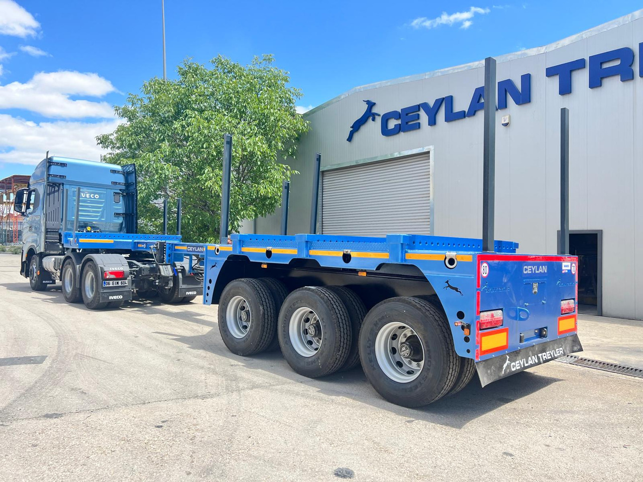 CEYLAN 3 AXLES STANDART & EXTENDABLE LOWBED - Låg lastare semitrailer: bild 1 CEYLAN 3 AXLES STANDART & EXTENDABLE LOWBED - Låg lastare semitrailer: bild 1