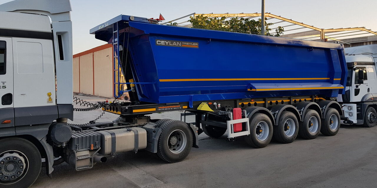 CEYLAN 35-40 M3 4 AXLE TIPPER - Tippbil semitrailer: bild 5 CEYLAN 35-40 M3 4 AXLE TIPPER - Tippbil semitrailer: bild 5