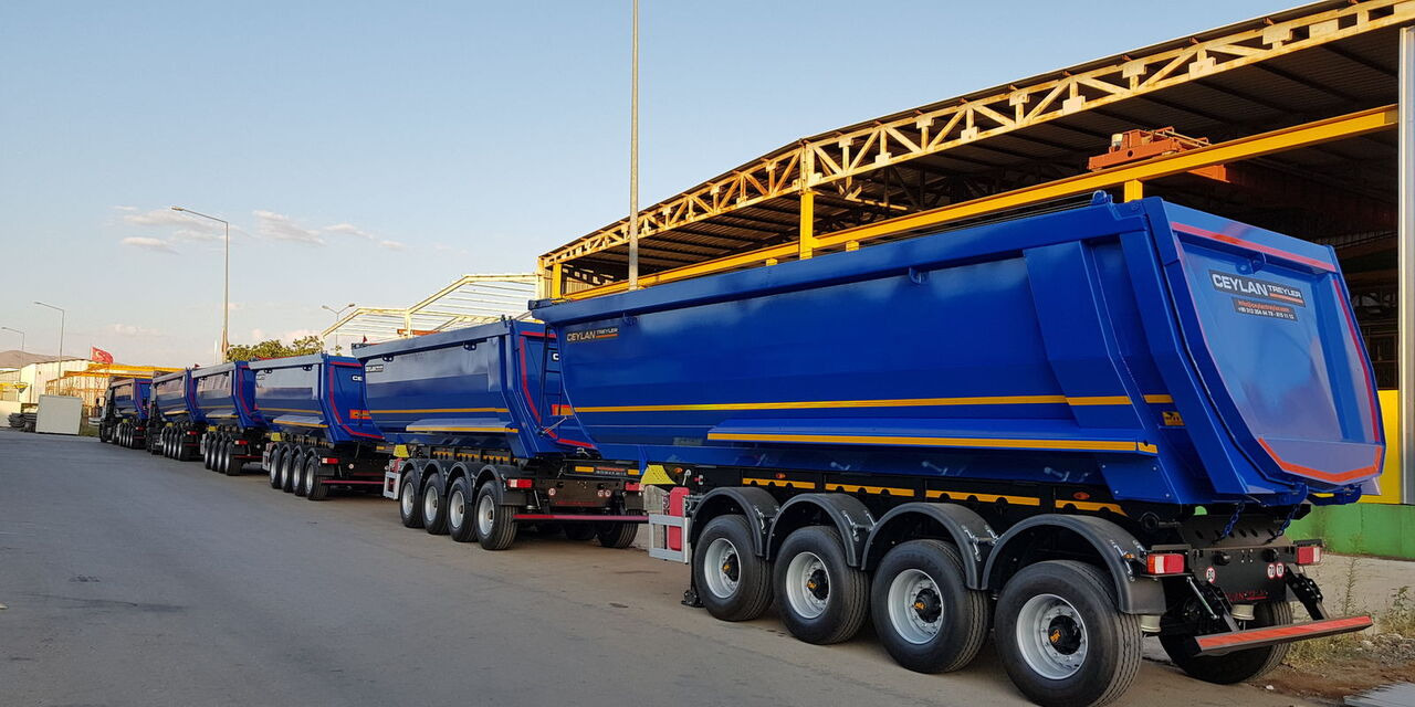 CEYLAN 35-40 M3 4 AXLE TIPPER - Tippbil semitrailer: bild 3 CEYLAN 35-40 M3 4 AXLE TIPPER - Tippbil semitrailer: bild 3