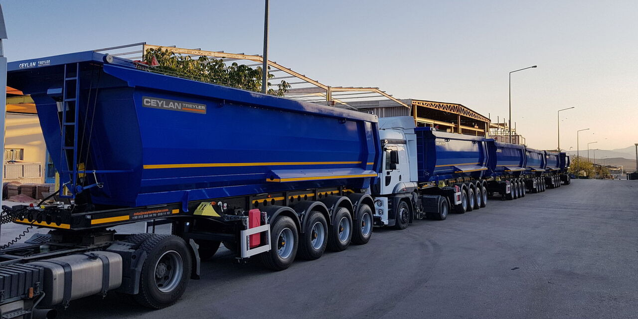 CEYLAN 35-40 M3 4 AXLE TIPPER - Tippbil semitrailer: bild 2 CEYLAN 35-40 M3 4 AXLE TIPPER - Tippbil semitrailer: bild 2