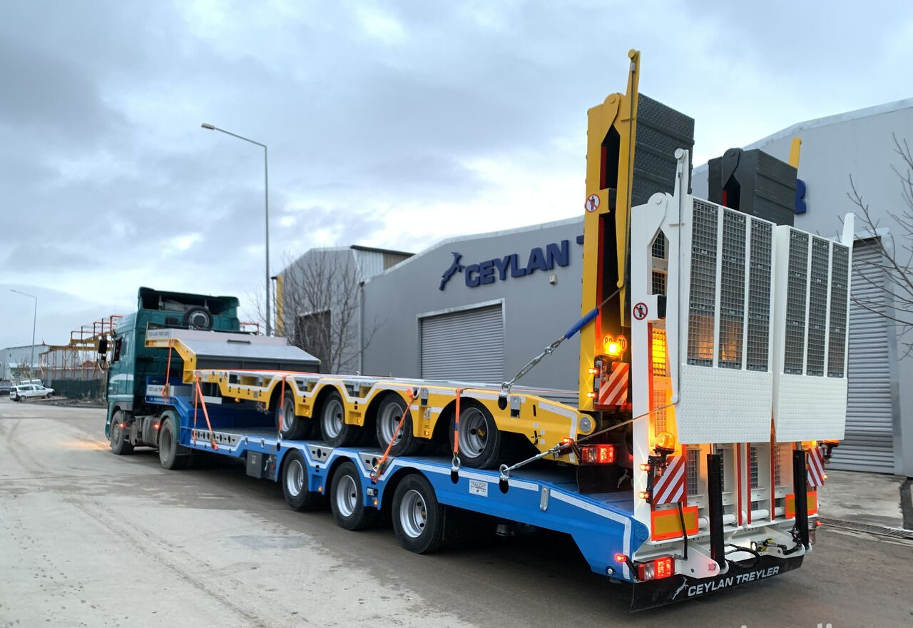 CEYLAN 4 AXLES STANDART & EXTENDABLE LOWBED - Låg lastare semitrailer: bild 5 CEYLAN 4 AXLES STANDART & EXTENDABLE LOWBED - Låg lastare semitrailer: bild 5