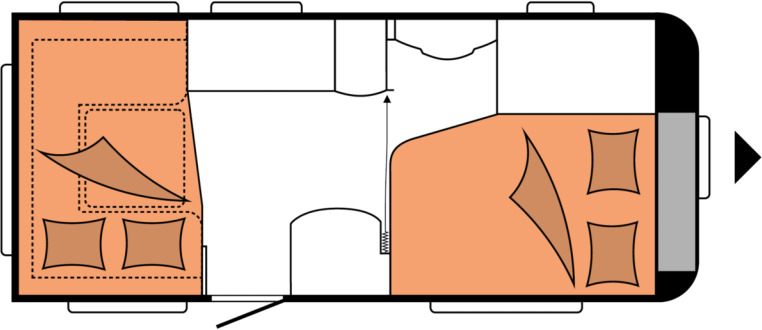 DE LUXE 460 UFe - Husvagn: bild 2 DE LUXE 460 UFe - Husvagn: bild 2