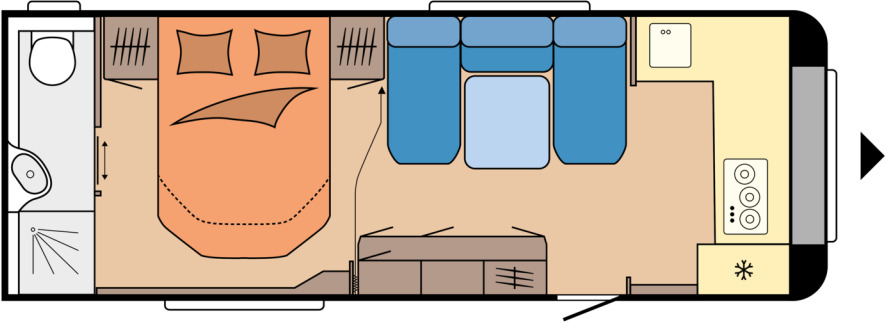 Hobby HOBBY MAXIA 660 WQM 2025 - Husvagn: bild 1 Hobby HOBBY MAXIA 660 WQM 2025 - Husvagn: bild 1