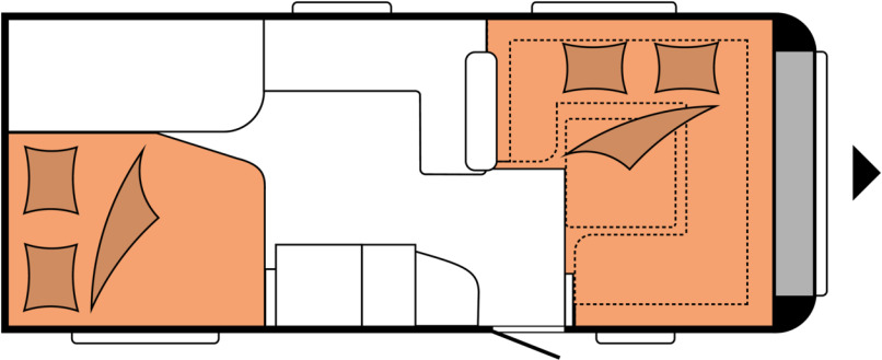 Hobby PRESTIGE 560 FC - Husvagn: bild 2 Hobby PRESTIGE 560 FC - Husvagn: bild 2