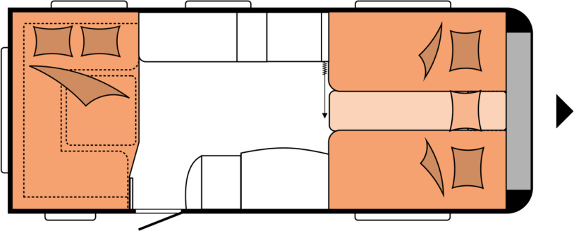 Hobby PRESTIGE 560 UL - Husvagn: bild 2 Hobby PRESTIGE 560 UL - Husvagn: bild 2