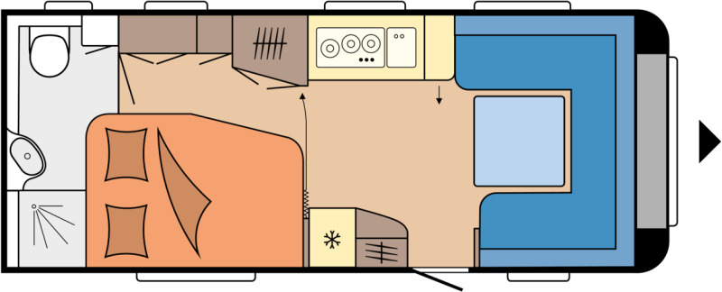 Hobby PRESTIGE 560 WFU - Husvagn: bild 1 Hobby PRESTIGE 560 WFU - Husvagn: bild 1