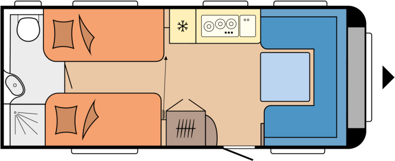 Hobby PRESTIGE 560 WLU - Husvagn: bild 1 Hobby PRESTIGE 560 WLU - Husvagn: bild 1