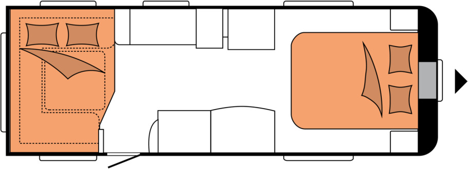 Hobby PRESTIGE 650 UFf - Husvagn: bild 2 Hobby PRESTIGE 650 UFf - Husvagn: bild 2