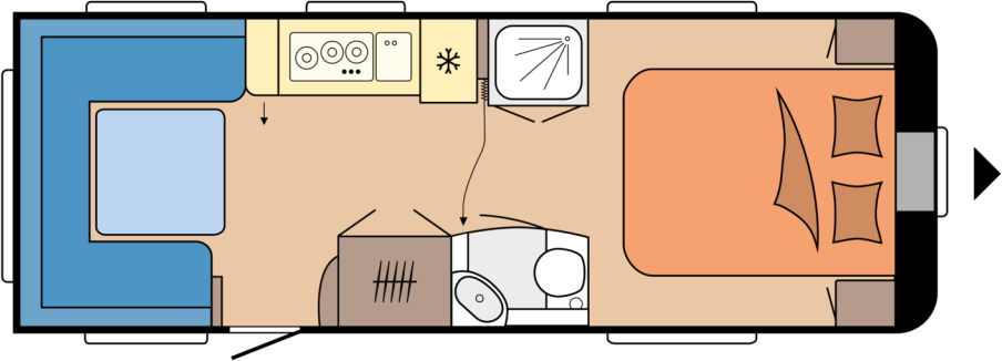Hobby PRESTIGE 650 UFf - Husvagn: bild 1 Hobby PRESTIGE 650 UFf - Husvagn: bild 1
