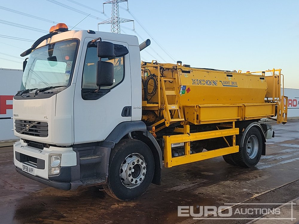 2008 Volvo FL240 - Bitumenspridare: bild 1 2008 Volvo FL240 - Bitumenspridare: bild 1