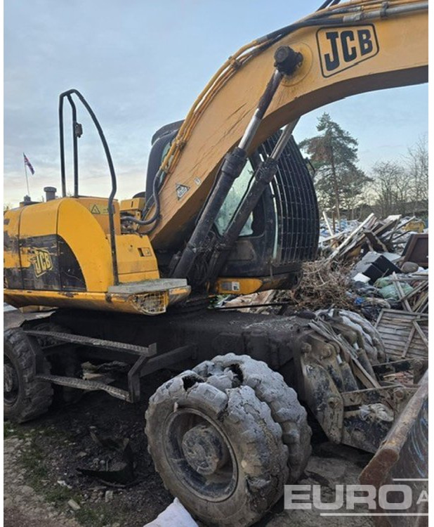 2009 JCB JS130W - Grävmaskin på däck: bild 4 2009 JCB JS130W - Grävmaskin på däck: bild 4