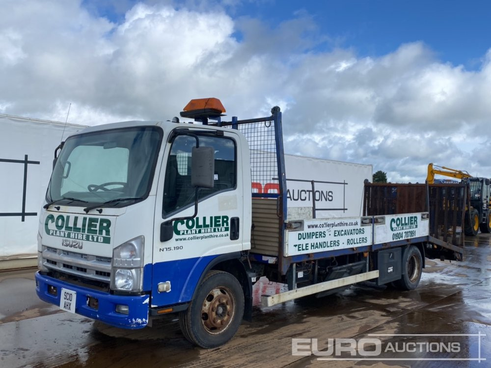 2010 Isuzu N75.190 - Flakbil: bild 1 2010 Isuzu N75.190 - Flakbil: bild 1