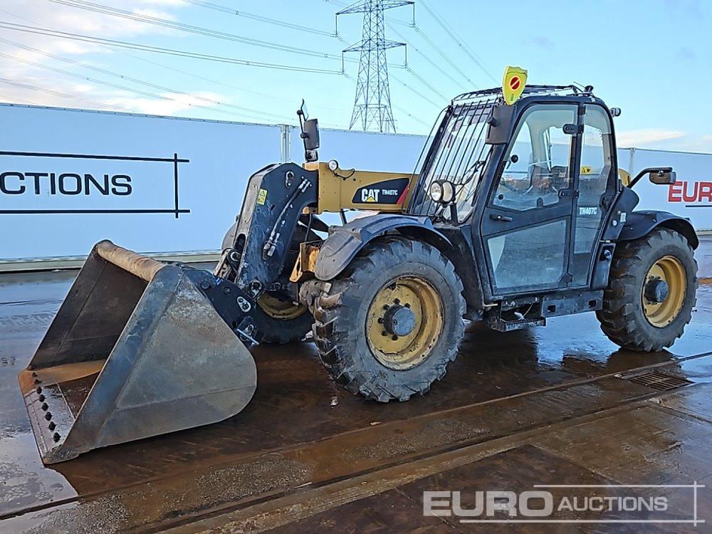 2013 CAT TH407C - Teleskoplastar: bild 1 2013 CAT TH407C - Teleskoplastar: bild 1