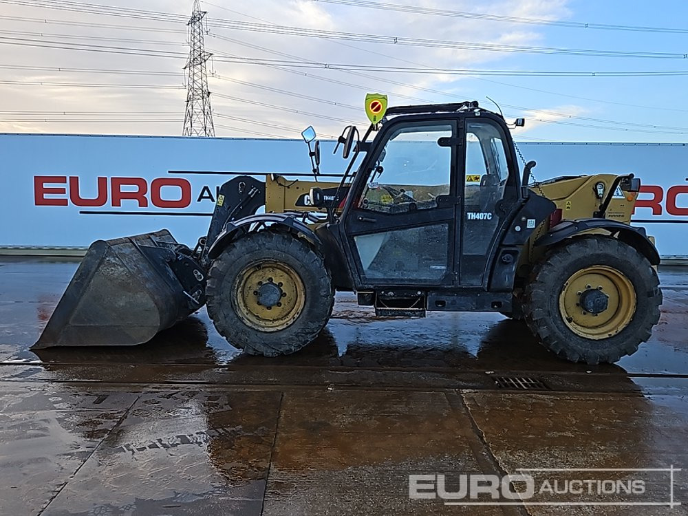2013 CAT TH407C - Teleskoplastar: bild 2 2013 CAT TH407C - Teleskoplastar: bild 2