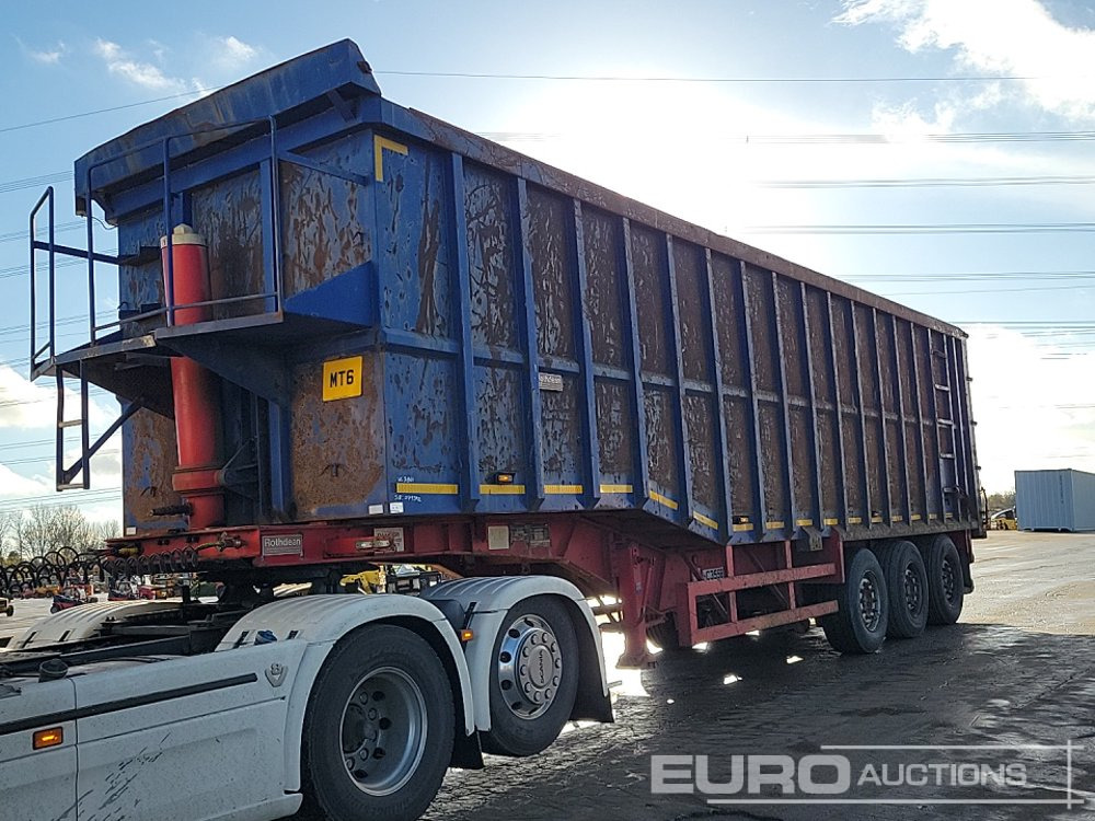 2013 Rothdean Tri Axle Bulk Tipping Trailer - Tippbil semitrailer: bild 1 2013 Rothdean Tri Axle Bulk Tipping Trailer - Tippbil semitrailer: bild 1