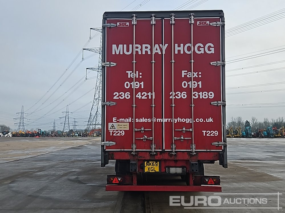 2013 SDC Tri Axle Curtainsider Trailer - Kapelltrailer: bild 4 2013 SDC Tri Axle Curtainsider Trailer - Kapelltrailer: bild 4