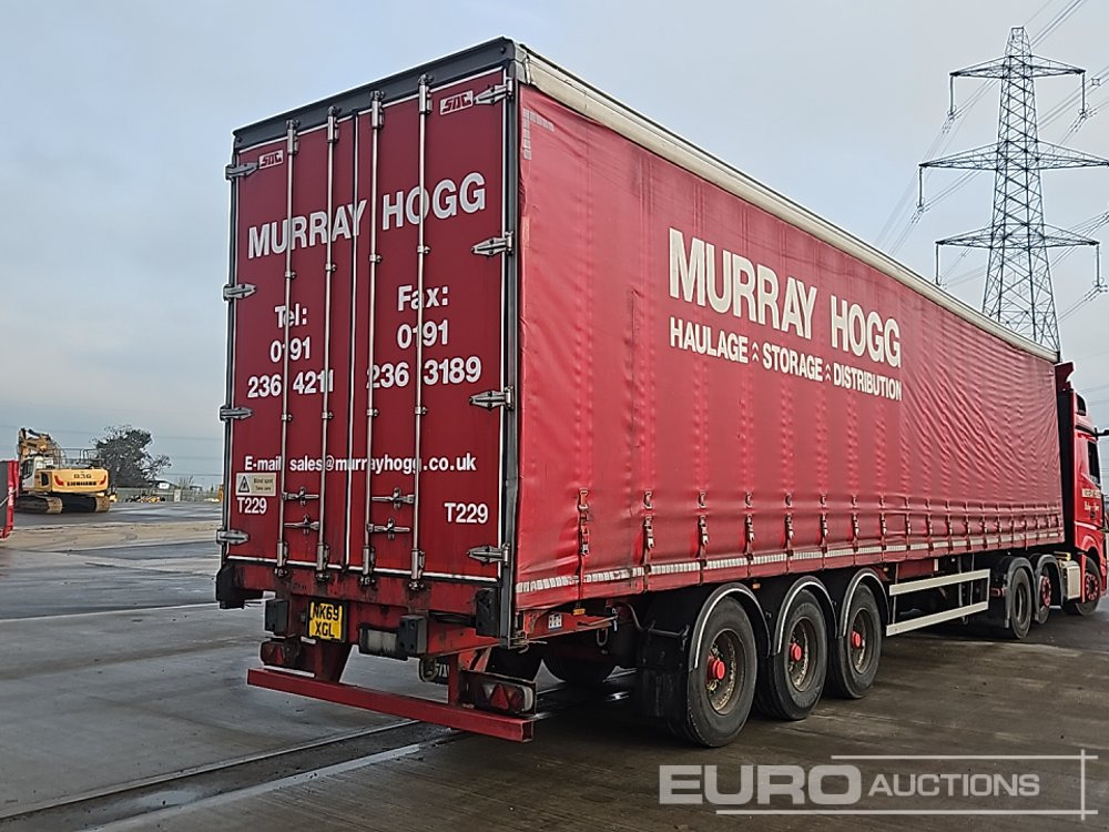 2013 SDC Tri Axle Curtainsider Trailer - Kapelltrailer: bild 5 2013 SDC Tri Axle Curtainsider Trailer - Kapelltrailer: bild 5