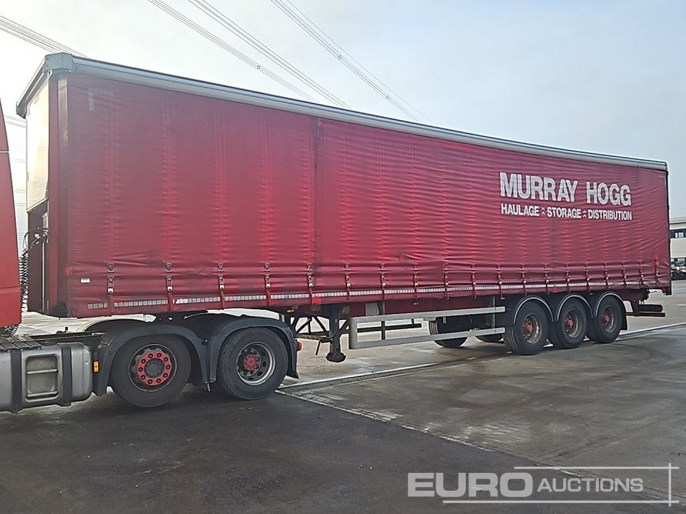 2013 SDC Tri Axle Curtainsider Trailer - Kapelltrailer: bild 1 2013 SDC Tri Axle Curtainsider Trailer - Kapelltrailer: bild 1