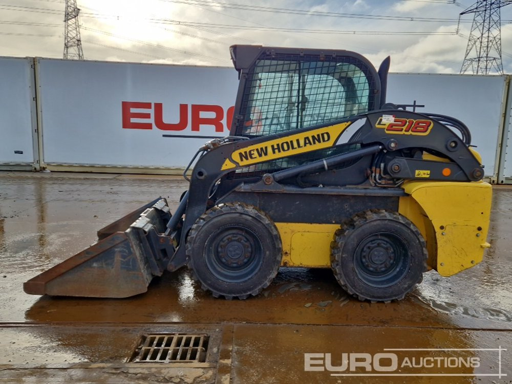 2014 New Holland L218 - Kompaktlastare/ Slirstyrda lastare: bild 2 2014 New Holland L218 - Kompaktlastare/ Slirstyrda lastare: bild 2
