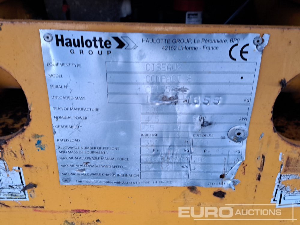 Lift 2015 Haulotte Compact 8: bild 26