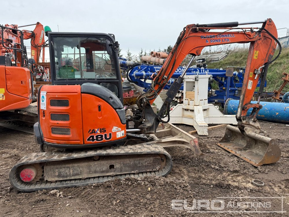 2015 Hitachi ZX48U-5A - Minigrävmaskin: bild 3 2015 Hitachi ZX48U-5A - Minigrävmaskin: bild 3