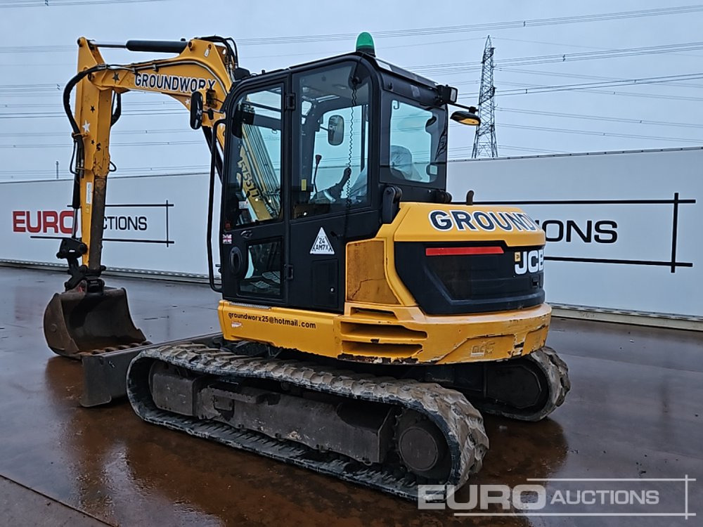 2015 JCB 86C-1 - Minigrävmaskin: bild 3 2015 JCB 86C-1 - Minigrävmaskin: bild 3