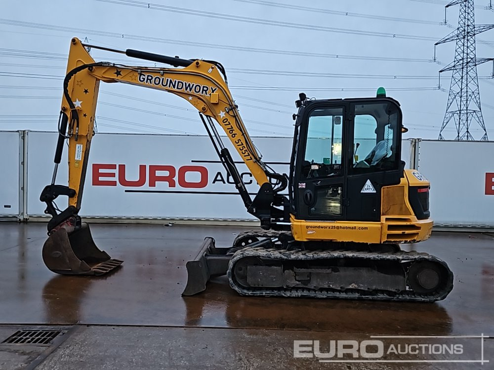 2015 JCB 86C-1 - Minigrävmaskin: bild 2 2015 JCB 86C-1 - Minigrävmaskin: bild 2