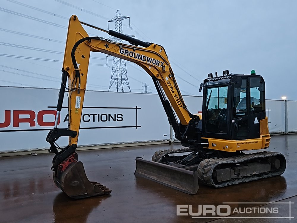 2015 JCB 86C-1 - Minigrävmaskin: bild 1 2015 JCB 86C-1 - Minigrävmaskin: bild 1