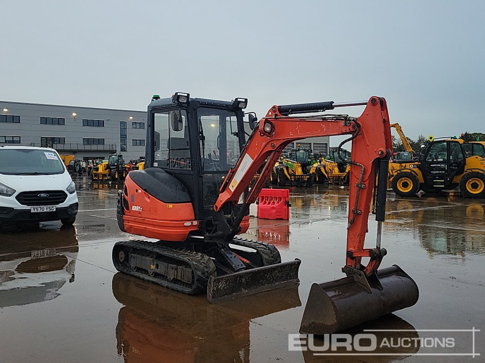 Minigrävmaskin 2015 Kubota KX61-3: bild 7