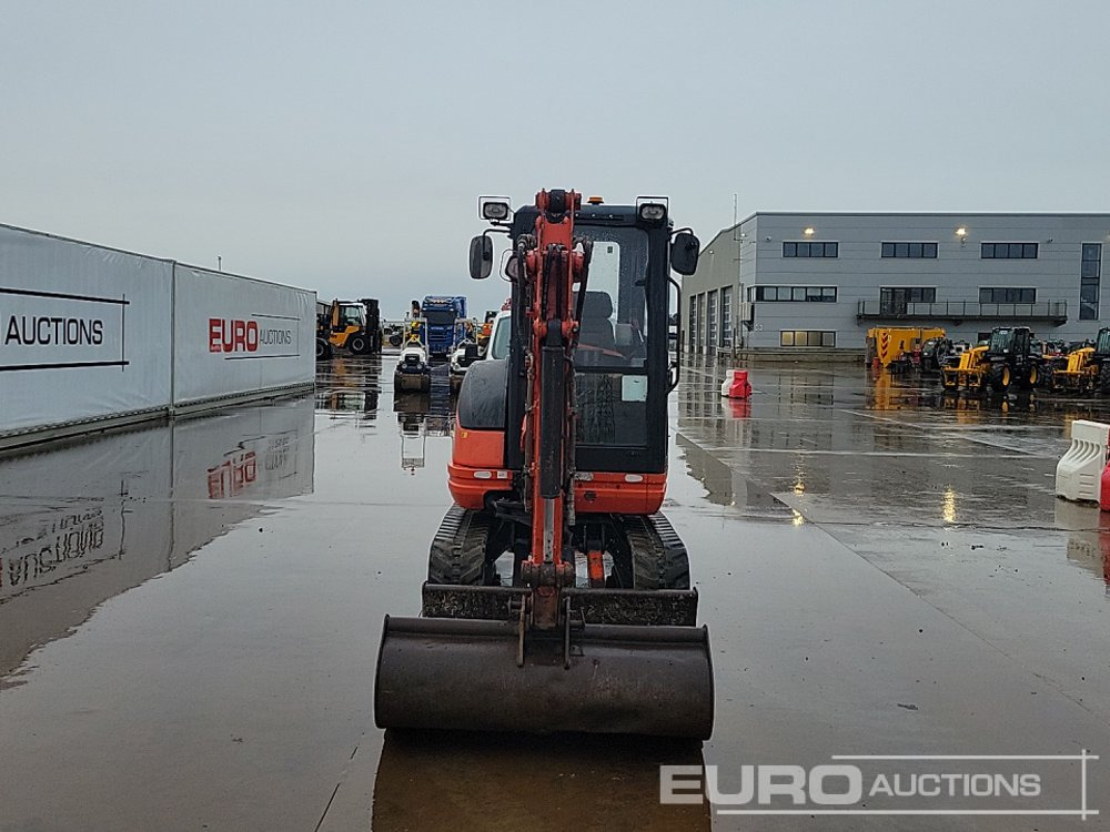 Minigrävmaskin 2015 Kubota KX61-3: bild 8