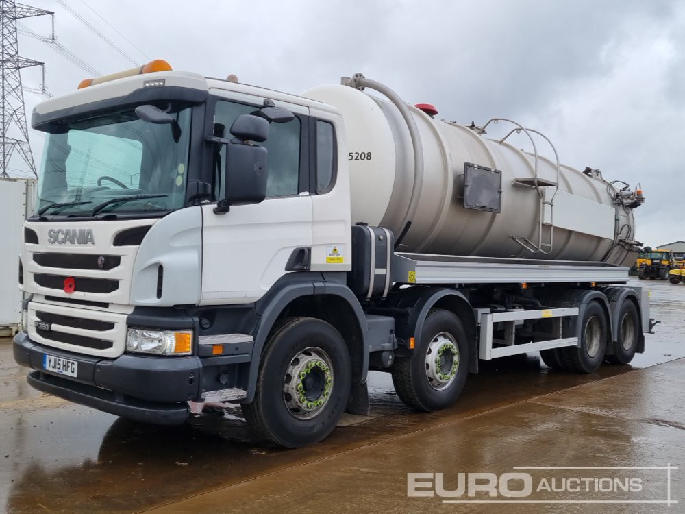 2015 Scania P360 - Tankbil: bild 1 2015 Scania P360 - Tankbil: bild 1