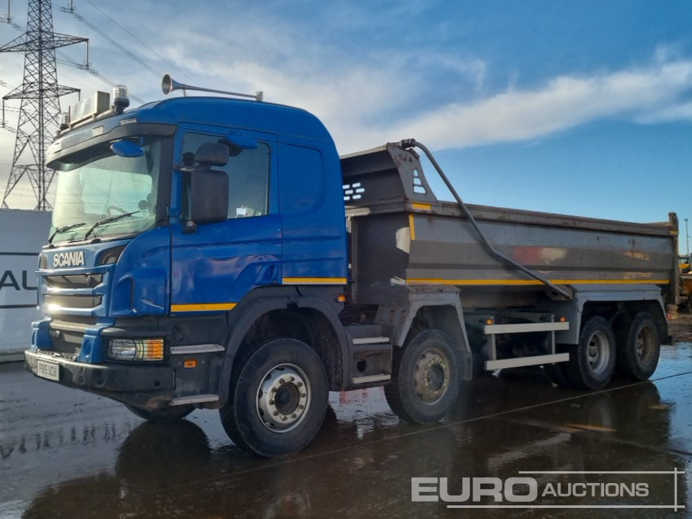 2015 Scania P410 - Tippbil lastbil: bild 1 2015 Scania P410 - Tippbil lastbil: bild 1