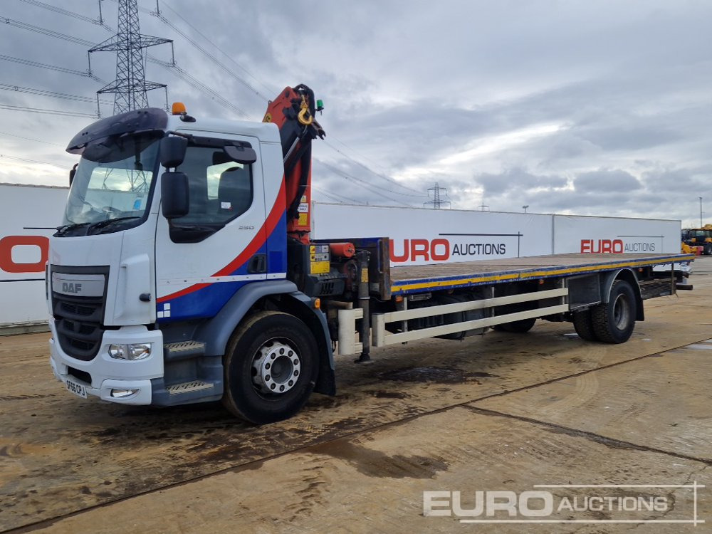 2016 DAF LF250 - Flakbil: bild 1 2016 DAF LF250 - Flakbil: bild 1