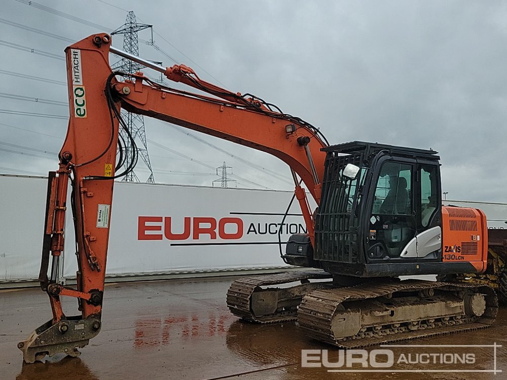 2016 Hitachi ZX130LCN-5 - Bandgrävare: bild 1 2016 Hitachi ZX130LCN-5 - Bandgrävare: bild 1