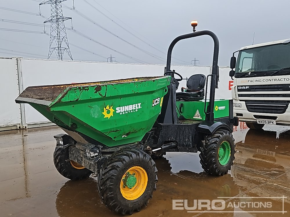 2016 JCB 3TSTM - Minitippbil: bild 1 2016 JCB 3TSTM - Minitippbil: bild 1