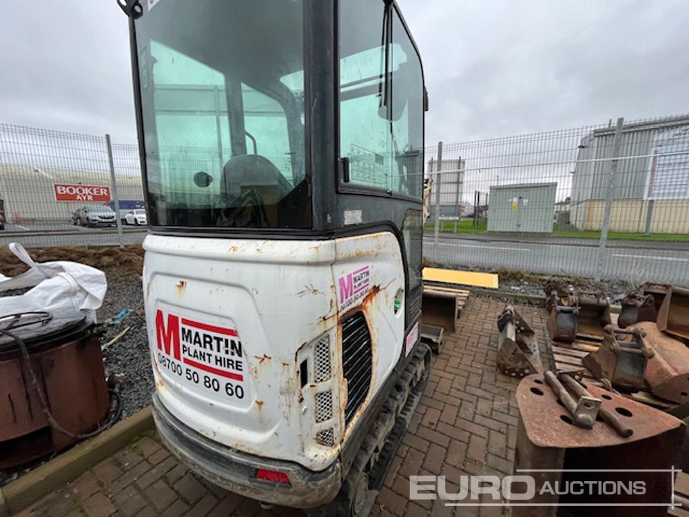 2017 Bobcat E17 - Minigrävmaskin: bild 2 2017 Bobcat E17 - Minigrävmaskin: bild 2