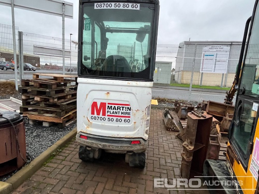 2017 Bobcat E17 - Minigrävmaskin: bild 3 2017 Bobcat E17 - Minigrävmaskin: bild 3