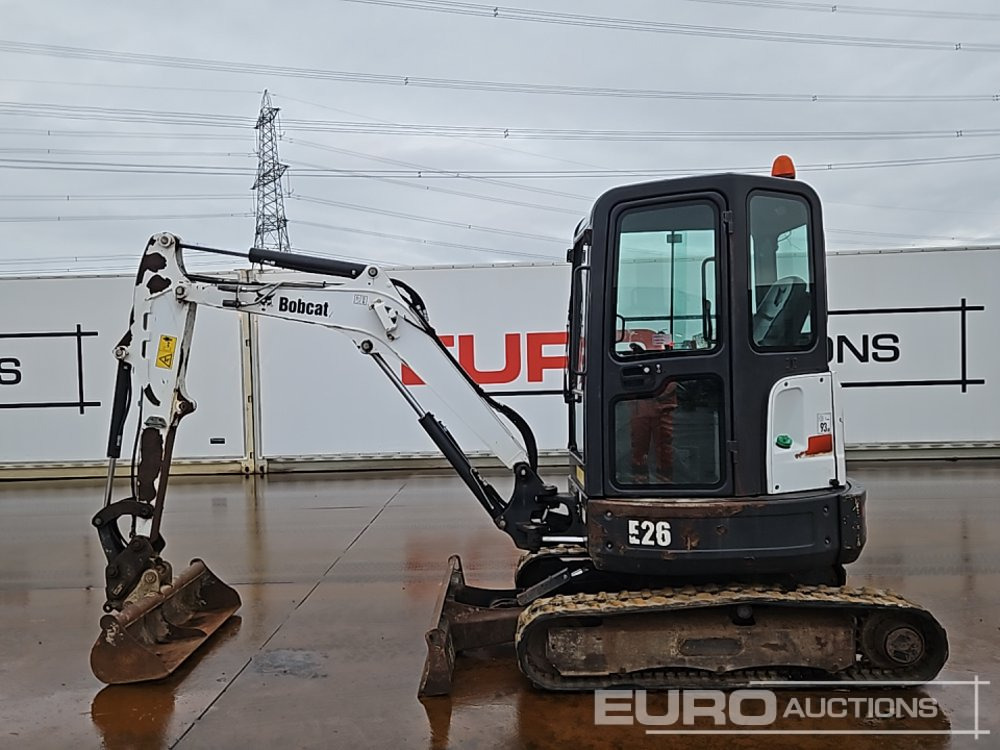 2017 Bobcat E26 - Minigrävmaskin: bild 2 2017 Bobcat E26 - Minigrävmaskin: bild 2