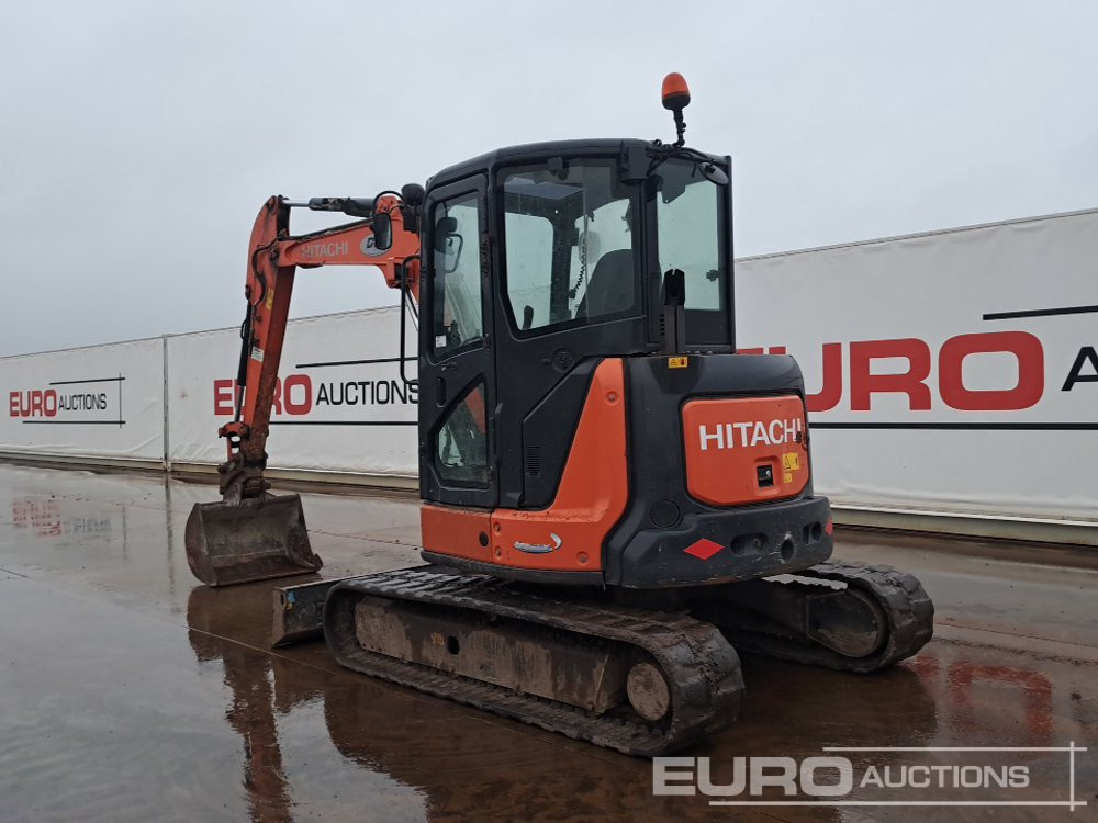 2017 Hitachi ZX55U-5A CLR - Minigrävmaskin: bild 3 2017 Hitachi ZX55U-5A CLR - Minigrävmaskin: bild 3
