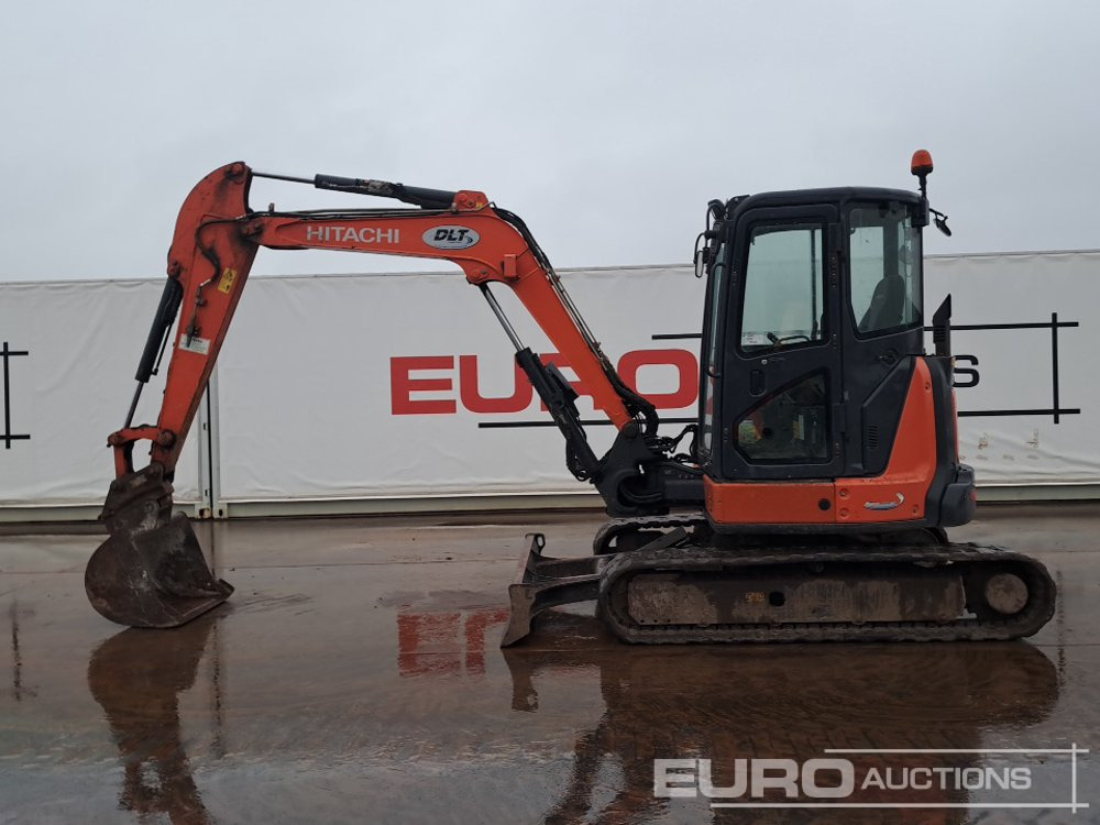 2017 Hitachi ZX55U-5A CLR - Minigrävmaskin: bild 2 2017 Hitachi ZX55U-5A CLR - Minigrävmaskin: bild 2