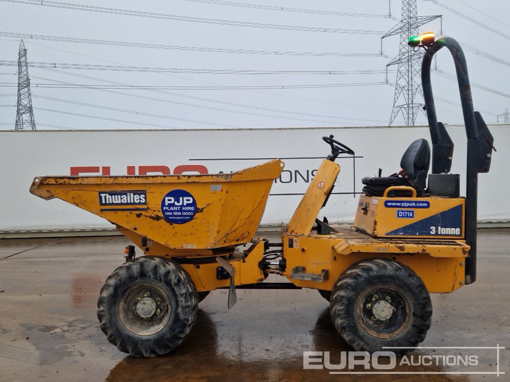 2017 Thwaites 3 Ton - Minitippbil: bild 2 2017 Thwaites 3 Ton - Minitippbil: bild 2