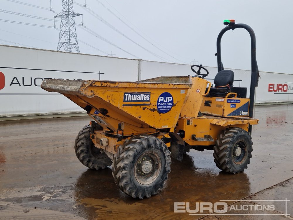 2017 Thwaites 3 Ton - Minitippbil: bild 1 2017 Thwaites 3 Ton - Minitippbil: bild 1