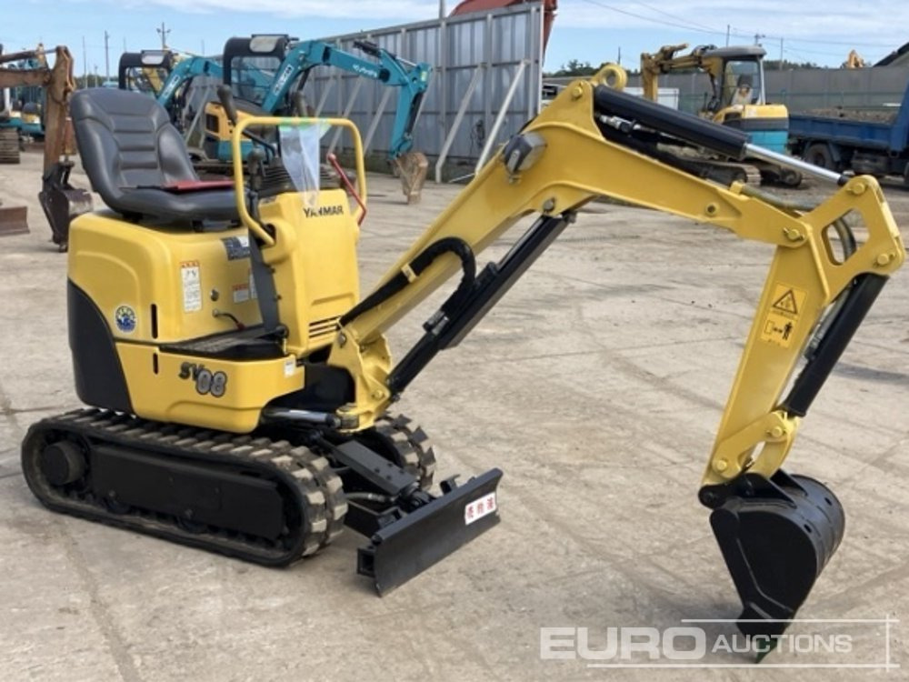 2017 Yanmar SV08-1A - Minigrävmaskin: bild 2 2017 Yanmar SV08-1A - Minigrävmaskin: bild 2
